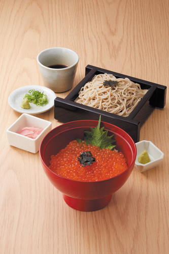 北海道産いくら丼セット