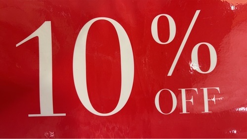 10%OFF  除外品あり