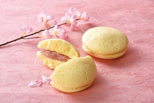蒸しどら　桜