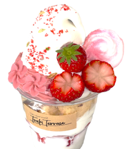 超いちごのパフェ