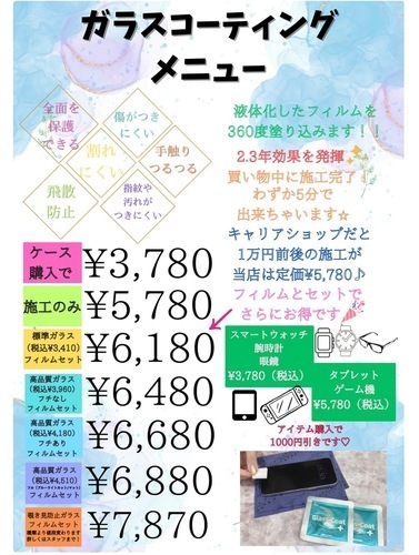 ガラスコーティング