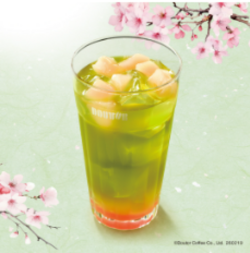 桜香る ピーチグリーンティー（アイスのみ）