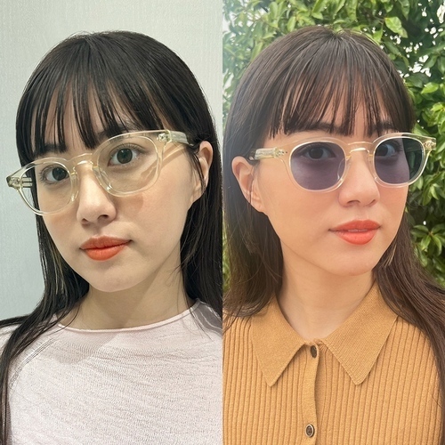 屋内ではメガネ、屋外ではサングラスに。紫外線で色が変わるレンズでオリジナルサングラスにカスタマイズ！