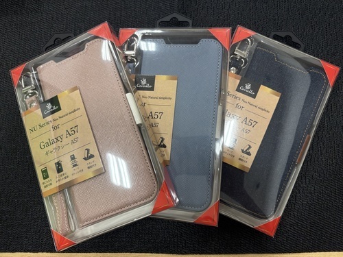 Galaxy A57ケース入荷しました！